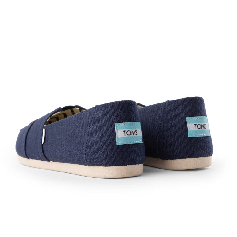 TOMS X Fizzy Goblet Zardozi Ladybird Navy Slip Ons-TOMS® India Official Site