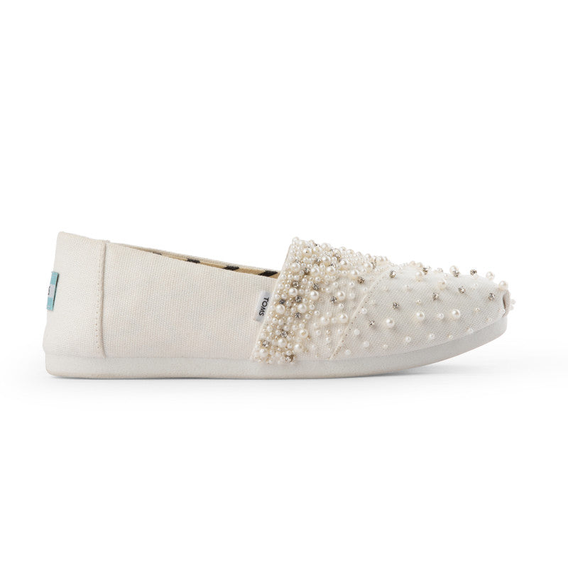 TOMS X Fizzy Goblet Pearl Love Slip Ons-TOMS® India Official Site