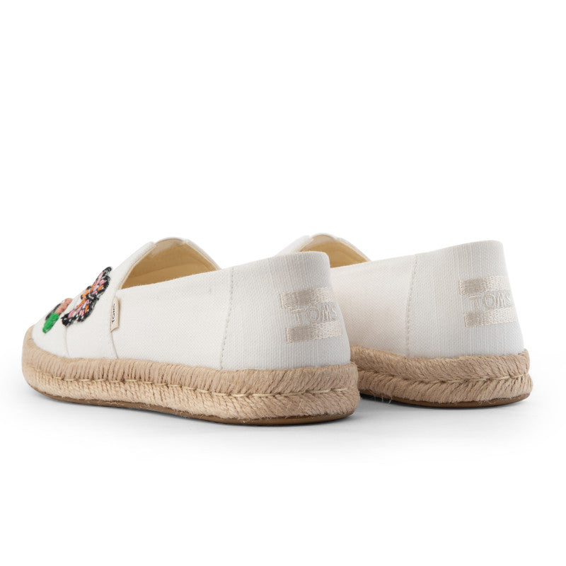 TOMS X Fizzy Goblet Satin Butterfly Sweetheart White Espadrilles-Shoes-TOMS® India Official Site