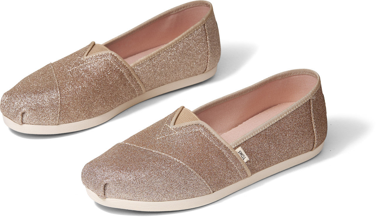 Broze Glimmer Slip Ons-TOMS® India Official Site