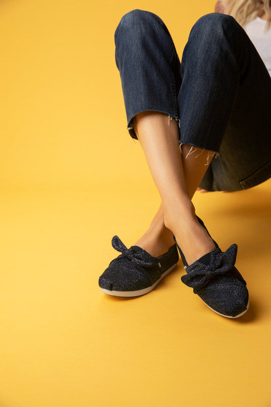 Cloudbound Bow- Glimmer Casual Shoes-TOMS® India Official Site