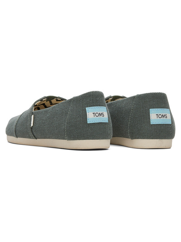 Canvas-Earthwise Green Slip Ons-TOMS® India Official Site