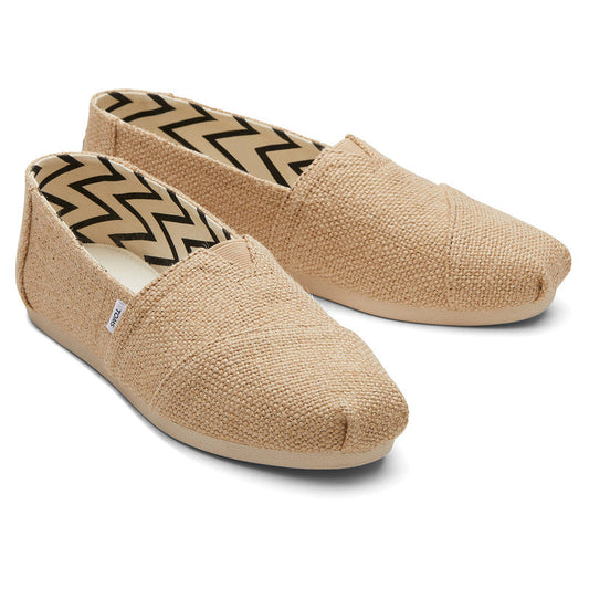 Organic Cotton Canvas Natural Slip Ons-TOMS® India Official Site