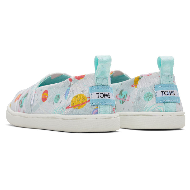 Alp Canvas Galaxy Print Slip Ons-TOMS® India Official Site