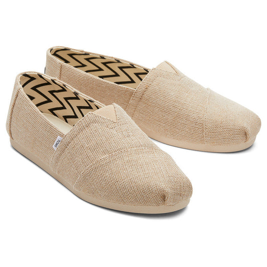 Canvas-Earthwise Beige Slip Ons-TOMS® India Official Site