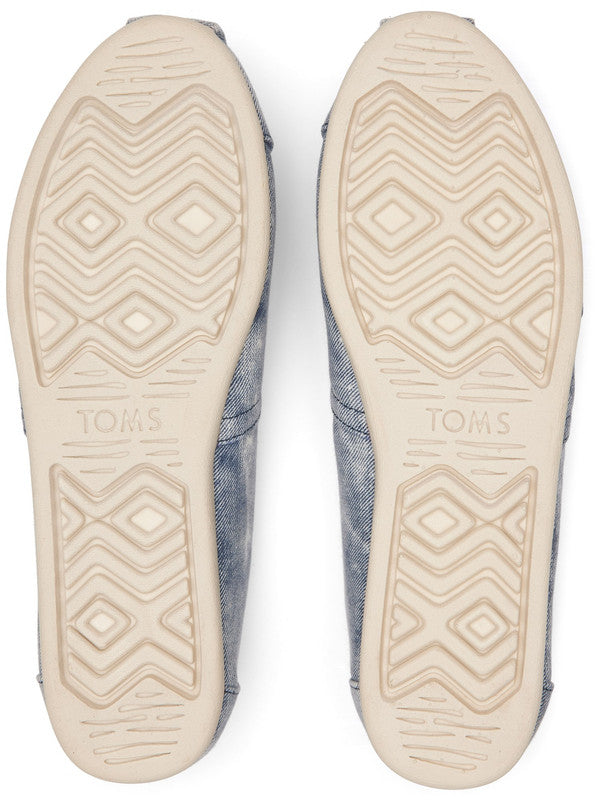 Navy Distressed Canvas Slip Ons-TOMS® India Official Site