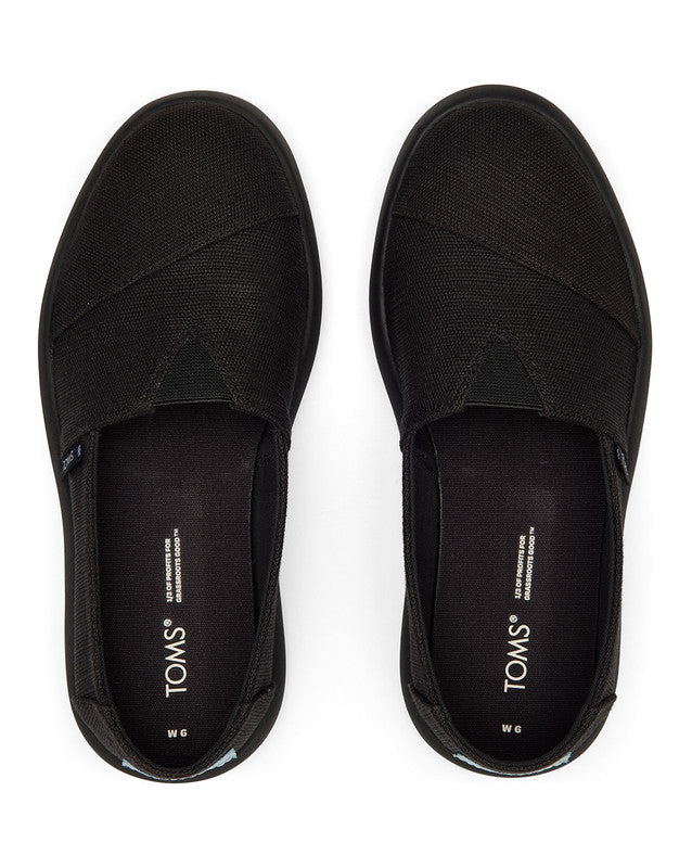 All black outlet womens toms