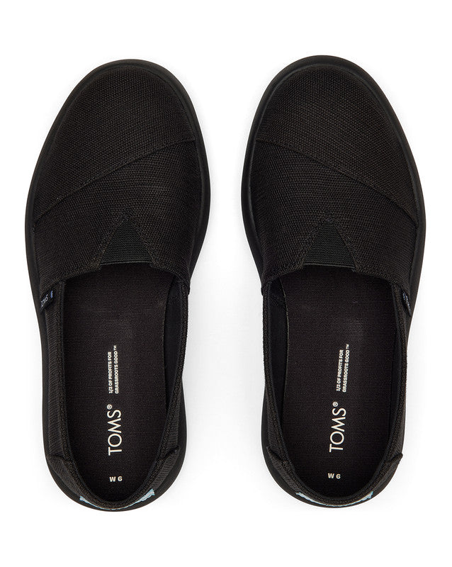 Mallow All Black Sneakers-TOMS® India Official Site