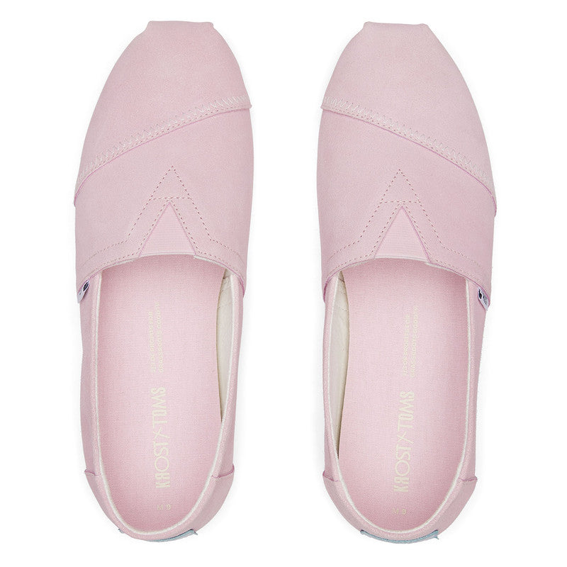 TOMS x KROST Women's Alp Pink Suede Slip Ons-TOMS® India Official Site