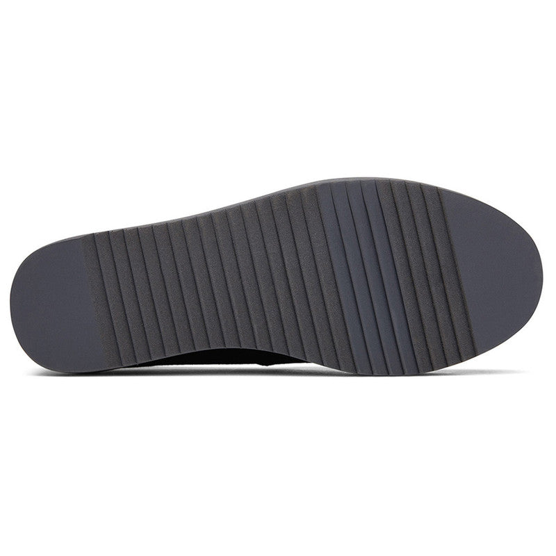 Canvas Platform Black Shoes-TOMS® India Official Site