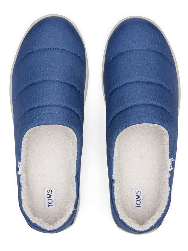 Ezra Blue Convertible Heel Slip Ons-TOMS® India Official Site