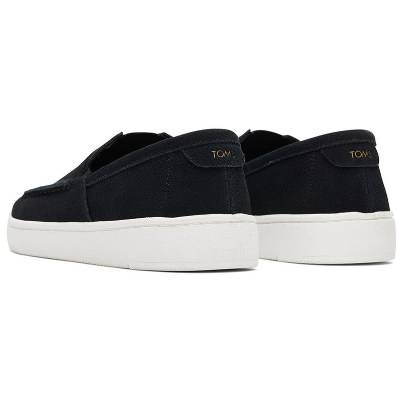 Trvl Lite Suede Leather Black Loafers-TOMS® India Official Site