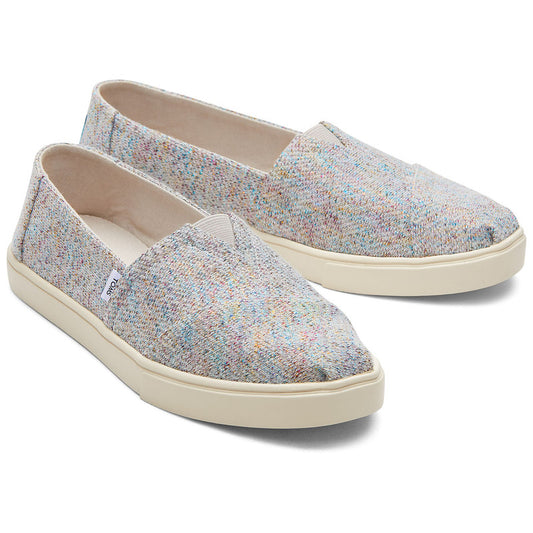 Grey Mettalic Comfort Casual Shoes-TOMS® India Official Site