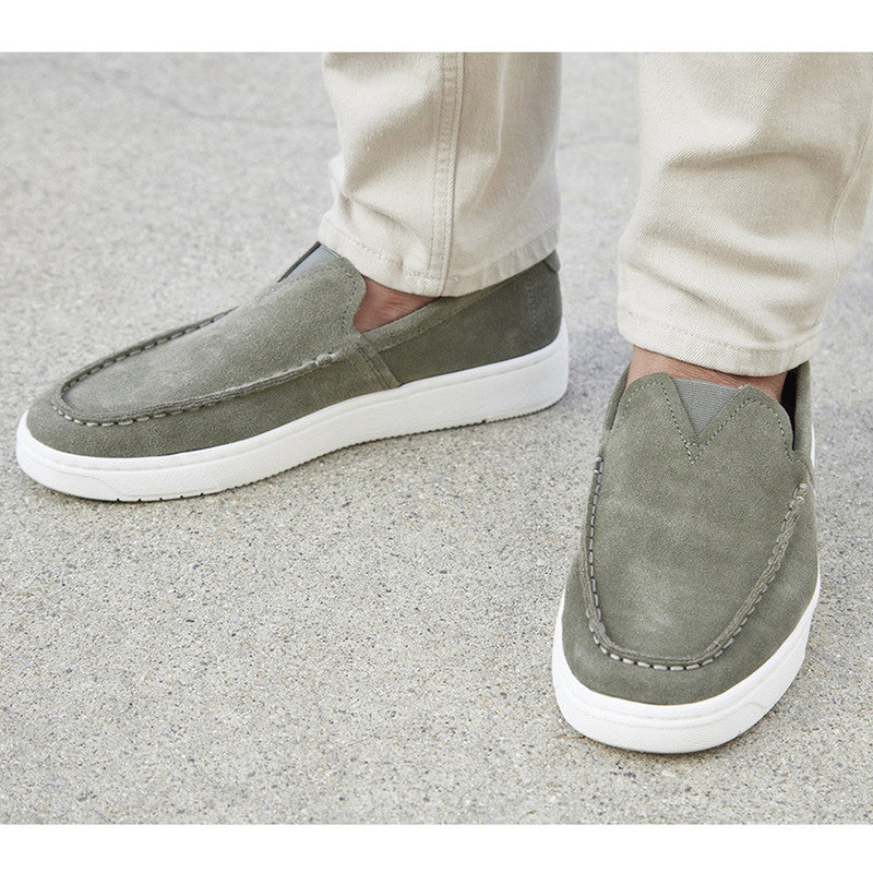 mangfoldighed Sow pude Trvl Lite Suede Leather Grey Loafers – TOMS® India Official Site