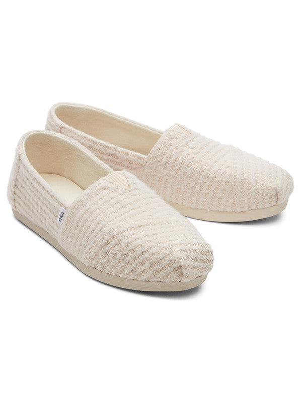 Eco-Repreve Knit Beige Slip Ons-TOMS® India Official Site