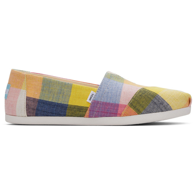 Multi-Plaid Lightweight Slip Ons-TOMS® India Official Site