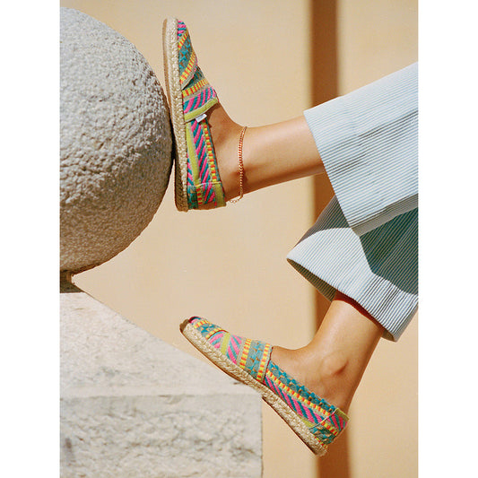Neon Woven Espadrilles-TOMS® India Official Site
