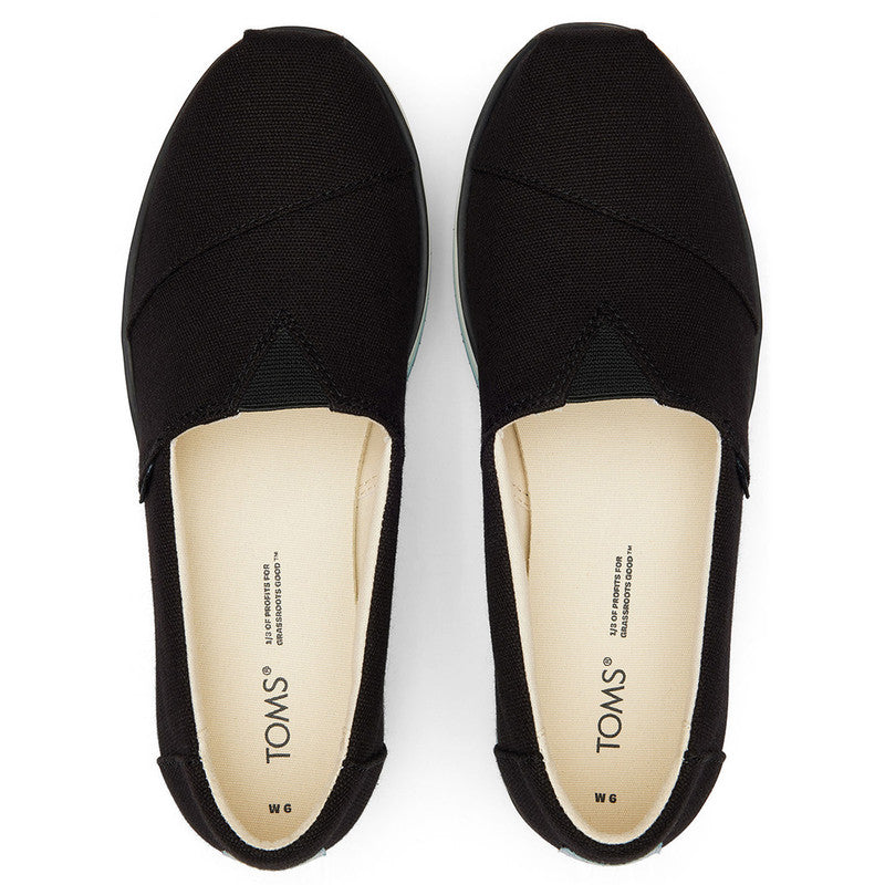 Black Alp Platform Shoes-TOMS® India Official Site
