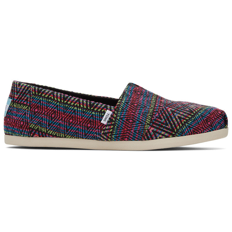 Multi-coloured Lightweight Black Slip Ons-TOMS® India Official Site