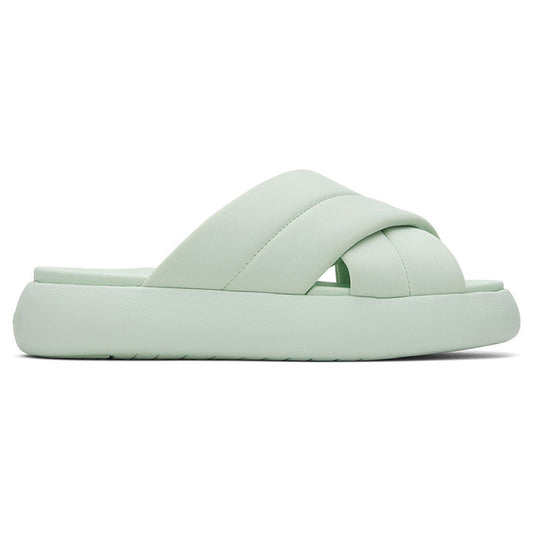 Mallow Crossover Mint Slides-TOMS® India Official Site
