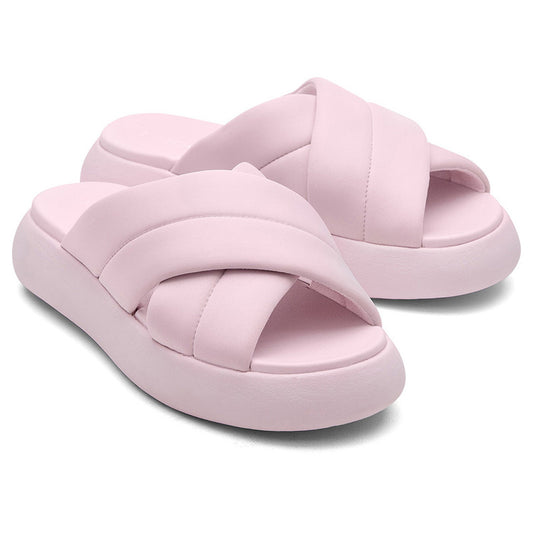 Mallow Crossover Lilac Slides-TOMS® India Official Site