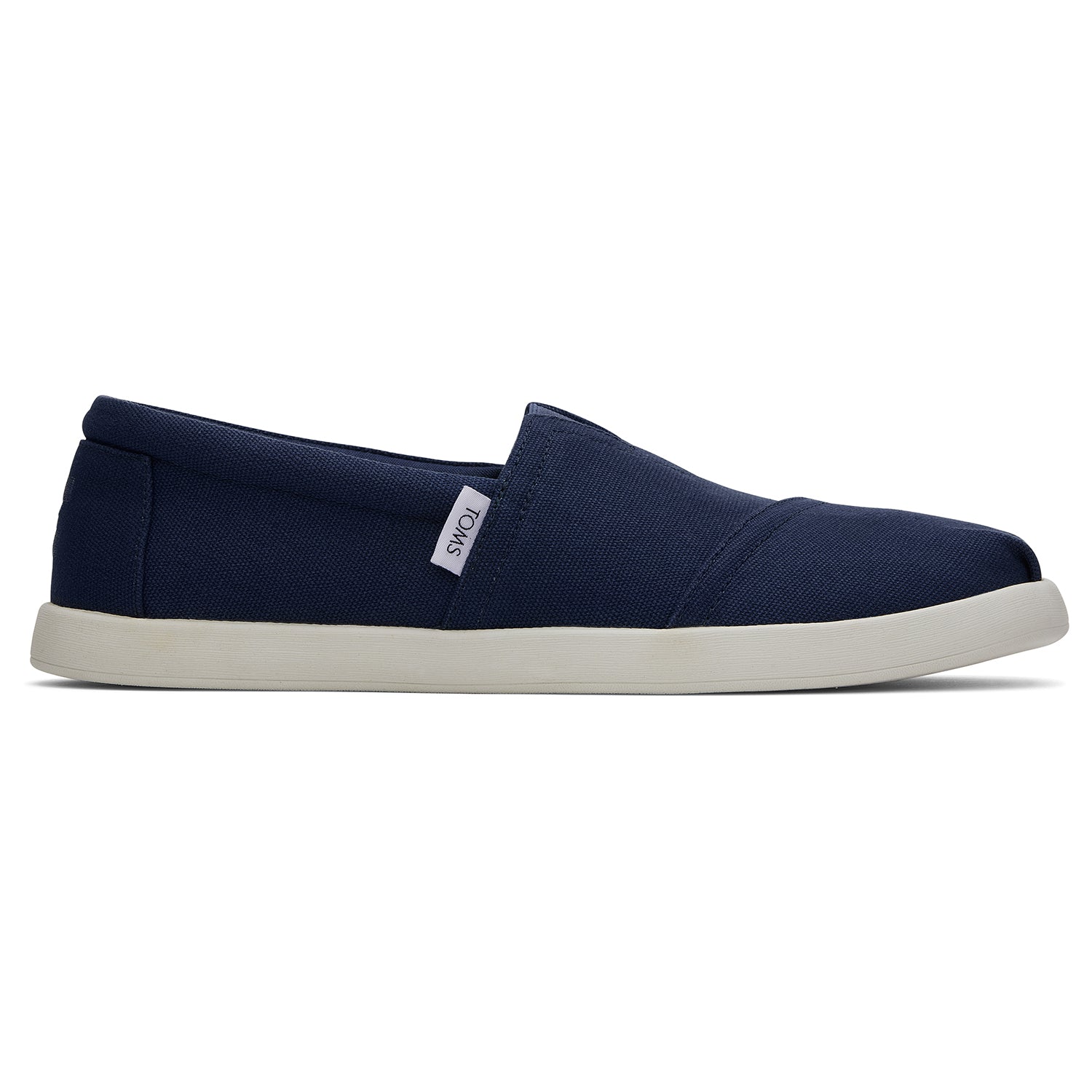 Wide width canvas store slip on shoes