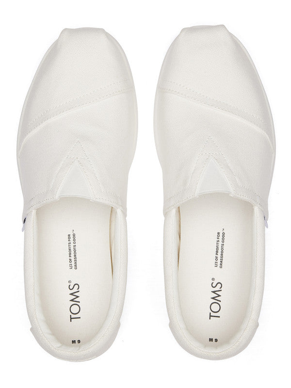 Alp FWD wide width White Casual Shoes-TOMS® India Official Site