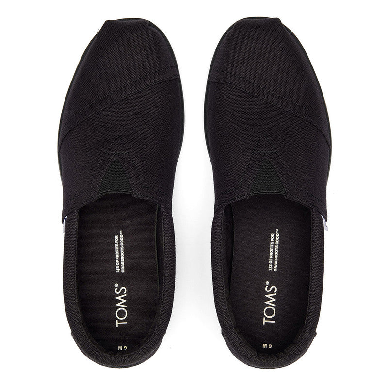Alp FWD wide width All Black Casual Shoes-TOMS® India Official Site