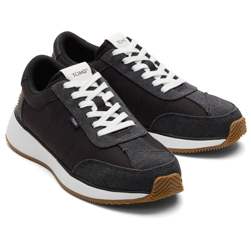 Wyndon Black Jogger Sneakers-TOMS® India Official Site