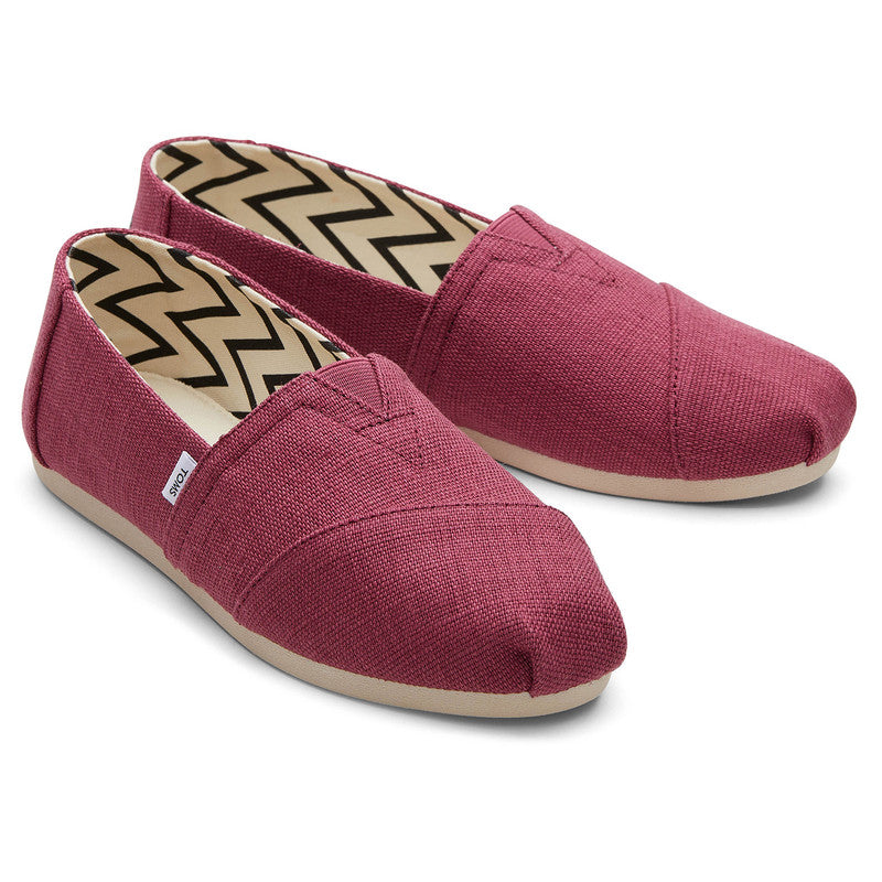 Vintage Pink Heritage Canvas Slip On-TOMS® India Official Site