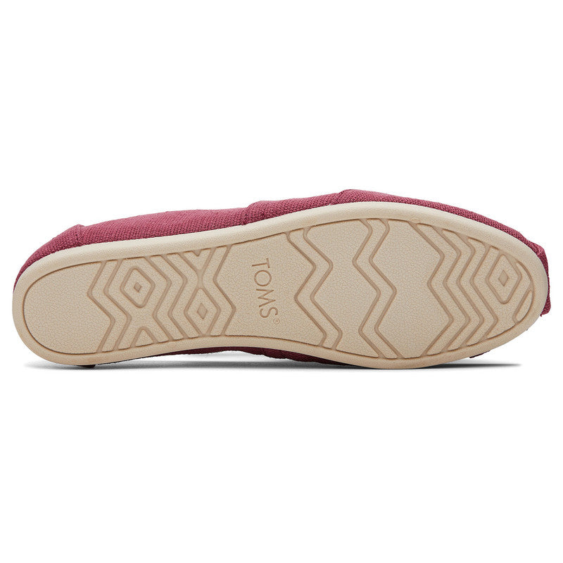 Vintage Pink Heritage Canvas Slip On-TOMS® India Official Site