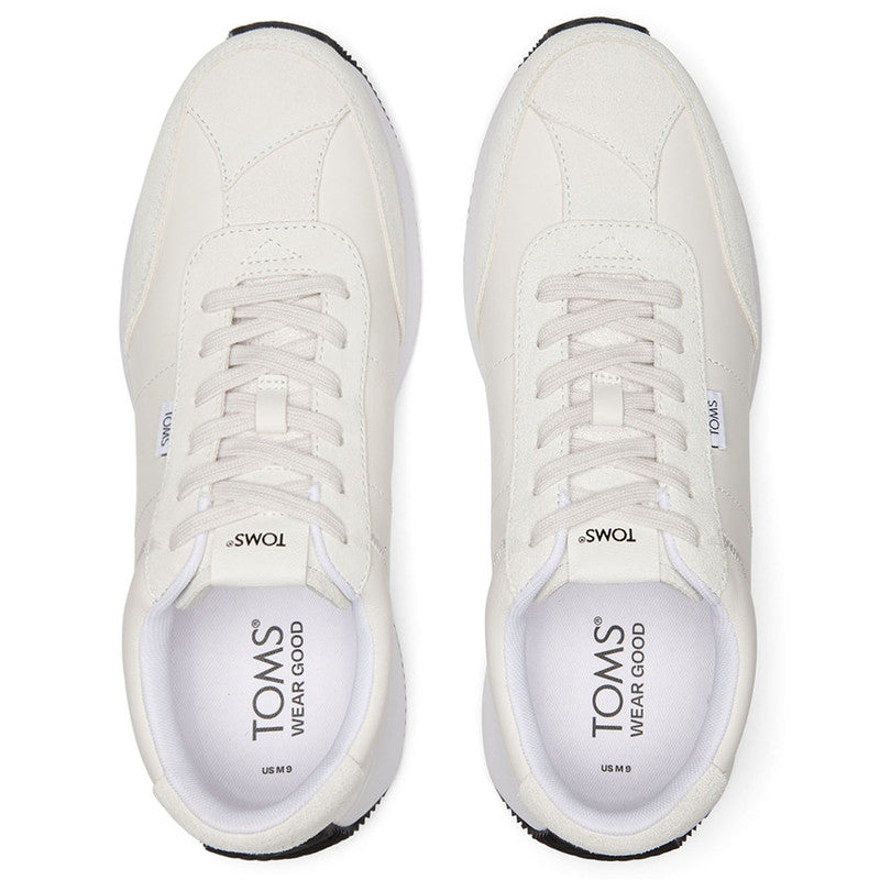 Toms white hot sale tennis shoes