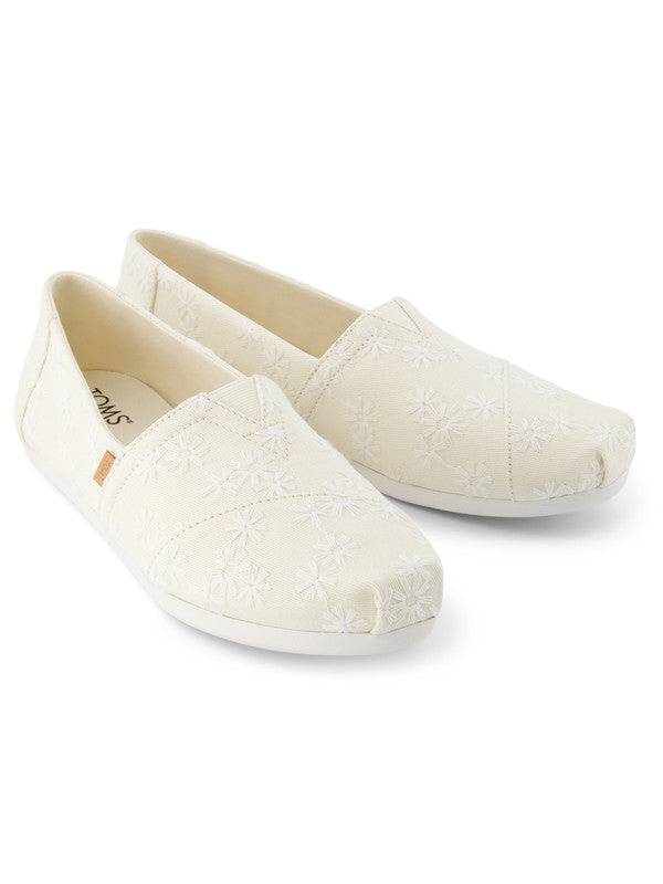Embroidered Floral Slip Ons-TOMS® India Official Site