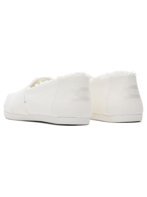 Canvas White Lightweight Slip Ons-TOMS® India Official Site