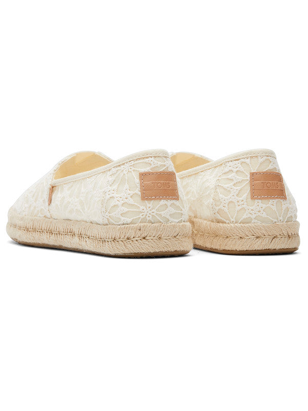 Alp Rope 2.0 White Lace Espadrilles-TOMS® India Official Site