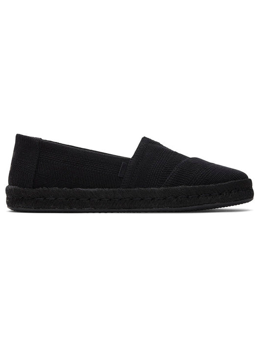 Alp Rope 2.0 All Black Espadrilles-TOMS® India Official Site