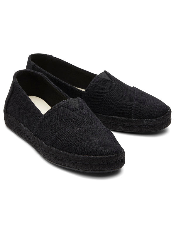 Alp Rope 2.0 All Black Espadrilles-TOMS® India Official Site
