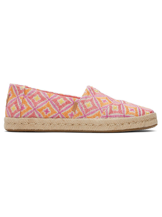 Alp Rope 2.0 Printed Pink Espadrilles-TOMS® India Official Site