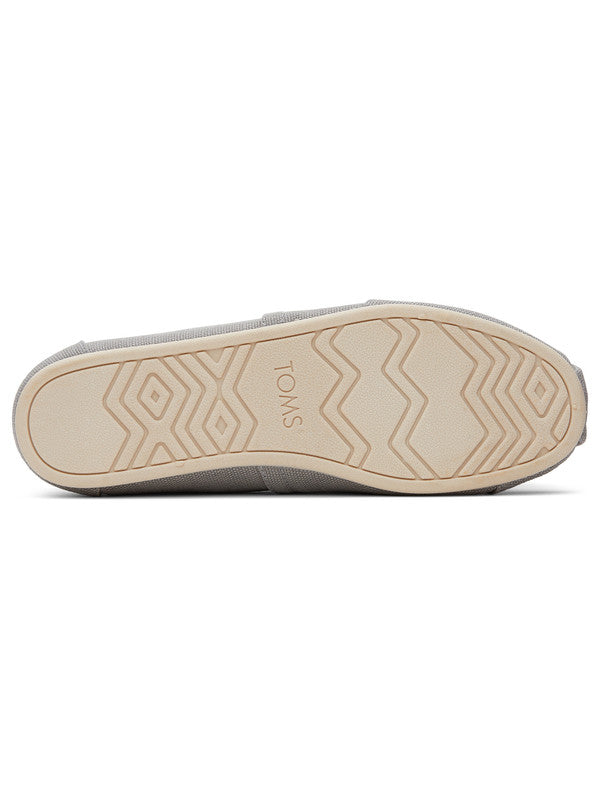 Heritage Canvas Grey Slip Ons-TOMS® India Official Site