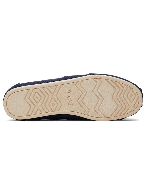 Heritage Canvas Navy Slip Ons-TOMS® India Official Site