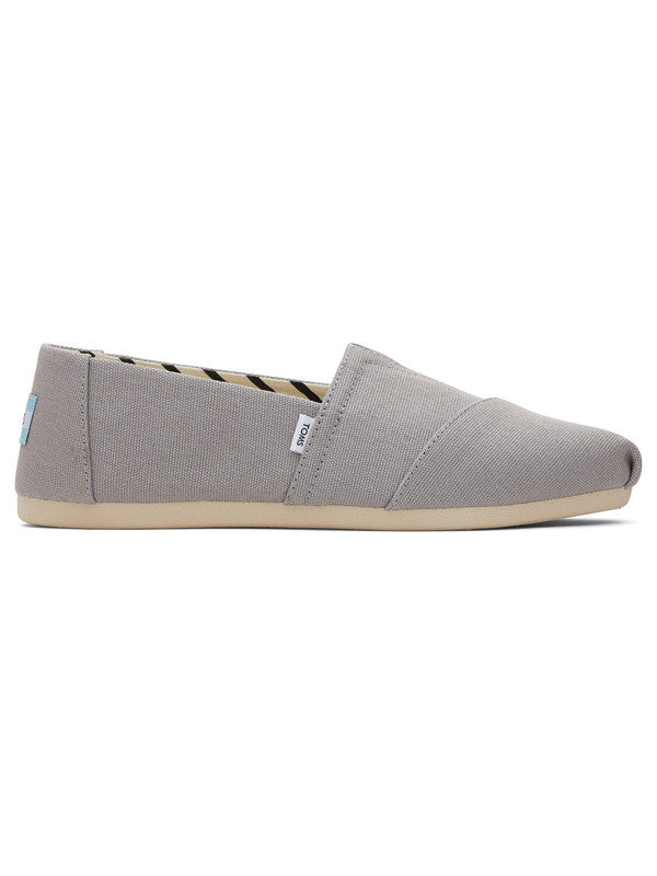 Recycled Cotton Dark Grey Slip Ons-TOMS® India Official Site