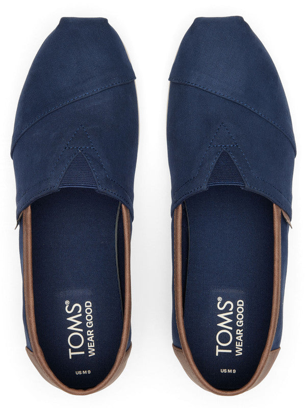 Alp 3.0 Navy Twill Everyday Slip Ons-TOMS® India Official Site