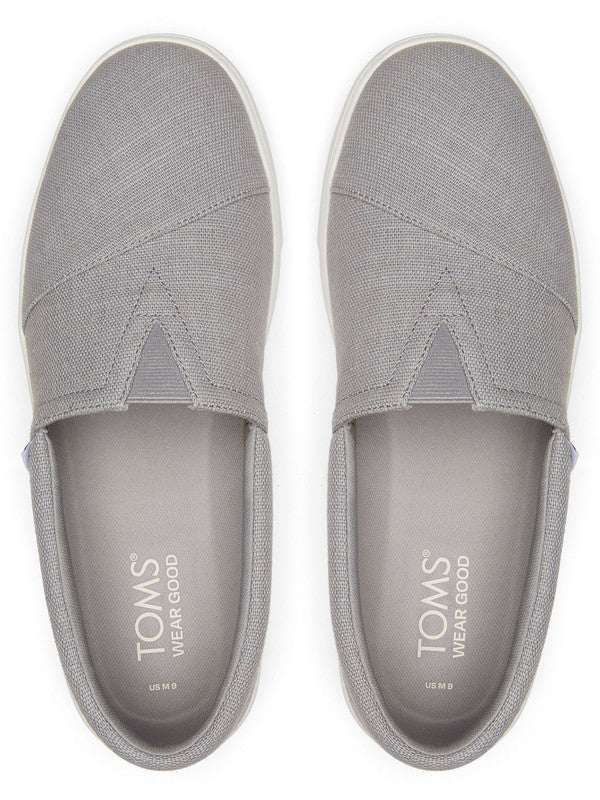 TRVL Lite Grey Slip on Sneakers-TOMS® India Official Site
