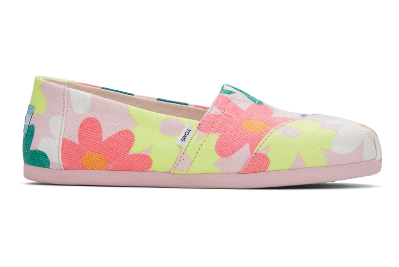 Floral Print Lightweight Slip Ons-TOMS® India Official Site