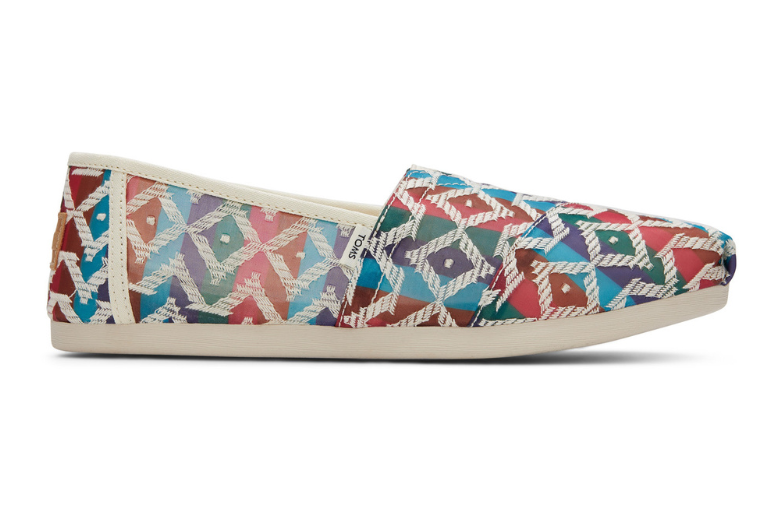 Multi Chevron Lace Slip ons-TOMS® India Official Site