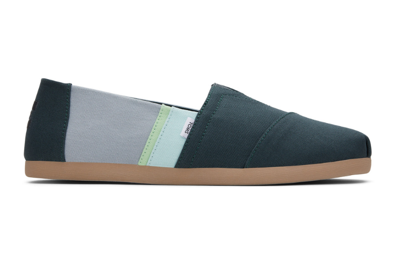 Green Colourblock Casual Shoes-TOMS® India Official Site