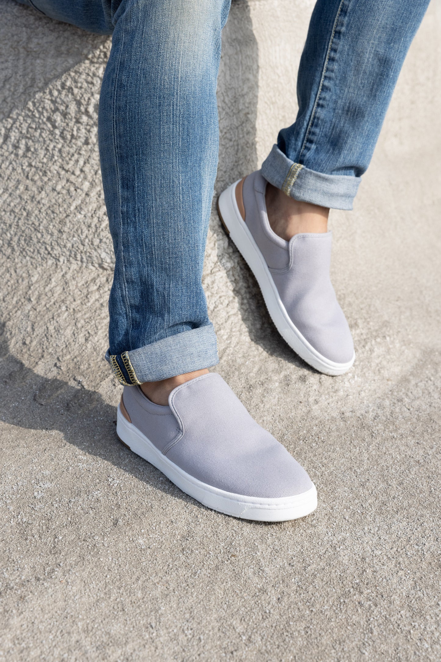 Trvl Lite Grey Slip-on Sneakers-TOMS® India Official Site