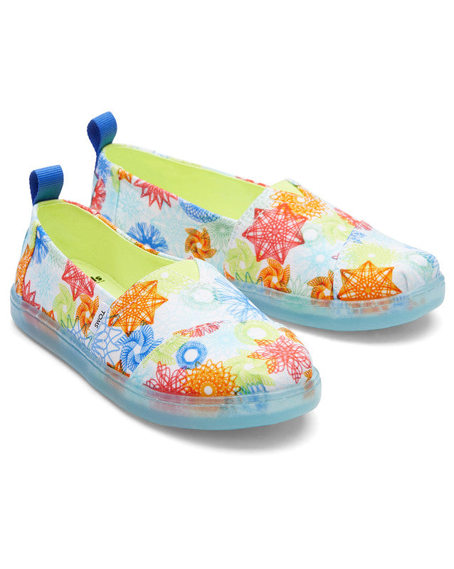 Alp Spirograpgh Print Slip Ons-TOMS® India Official Site