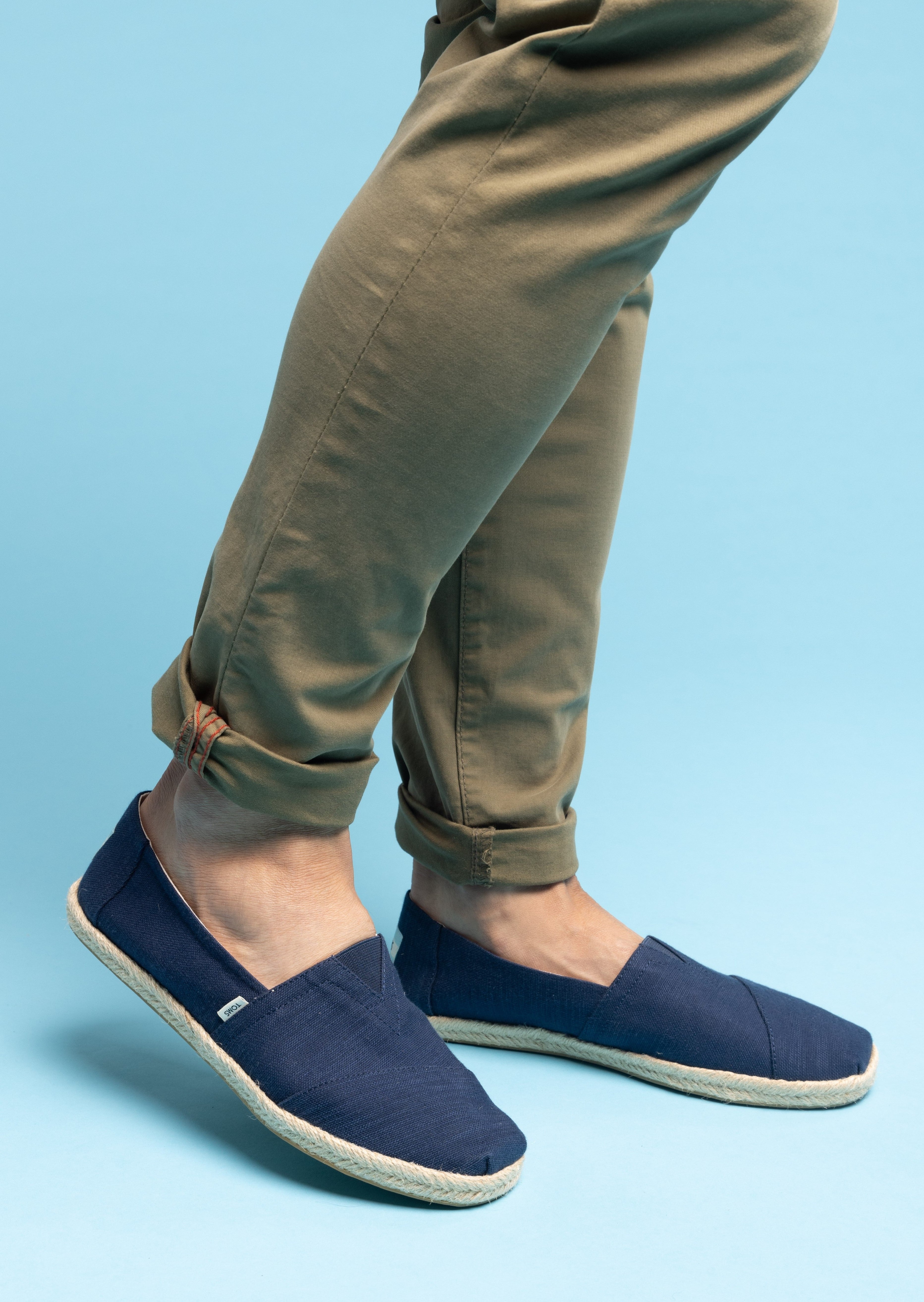 Dark store blue espadrilles